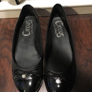 Sam Edelman circus black ballet flats